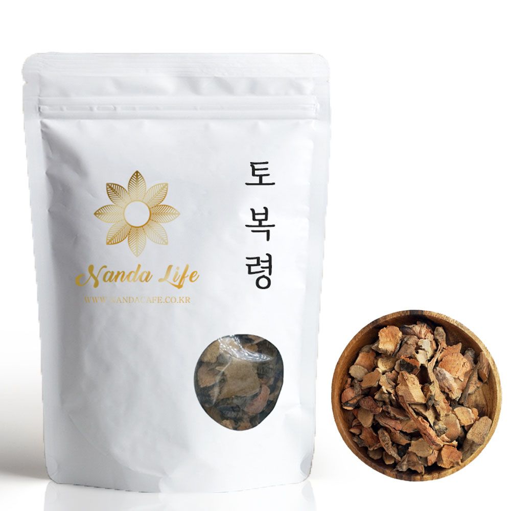 Nanda Life Dried Smilax Glabra Root (Tobokryeong) 200g 100% Korean Cheongsong Origin Low-Temperature Dried Natural Herb Tea Detox Care _ Made in Korea
